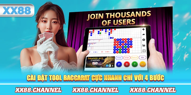 Cài đặt tool baccarat cực nhanh chỉ với 4 bước