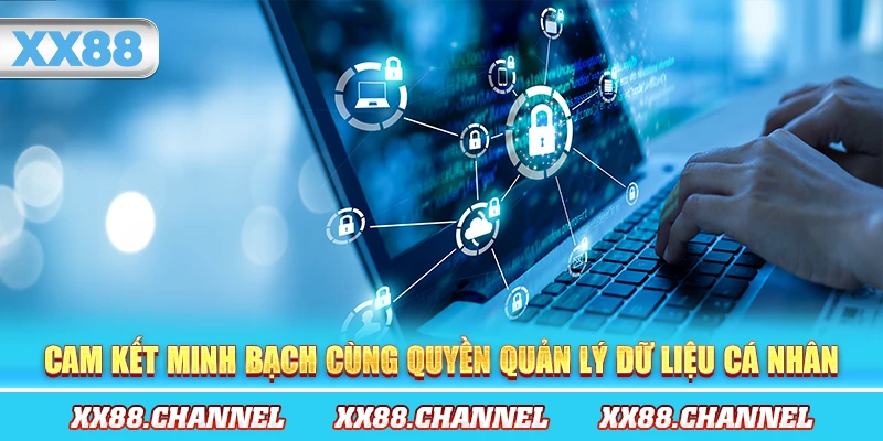 Cam kết minh bạch cùng quyền quản lý dữ liệu cá nhân 